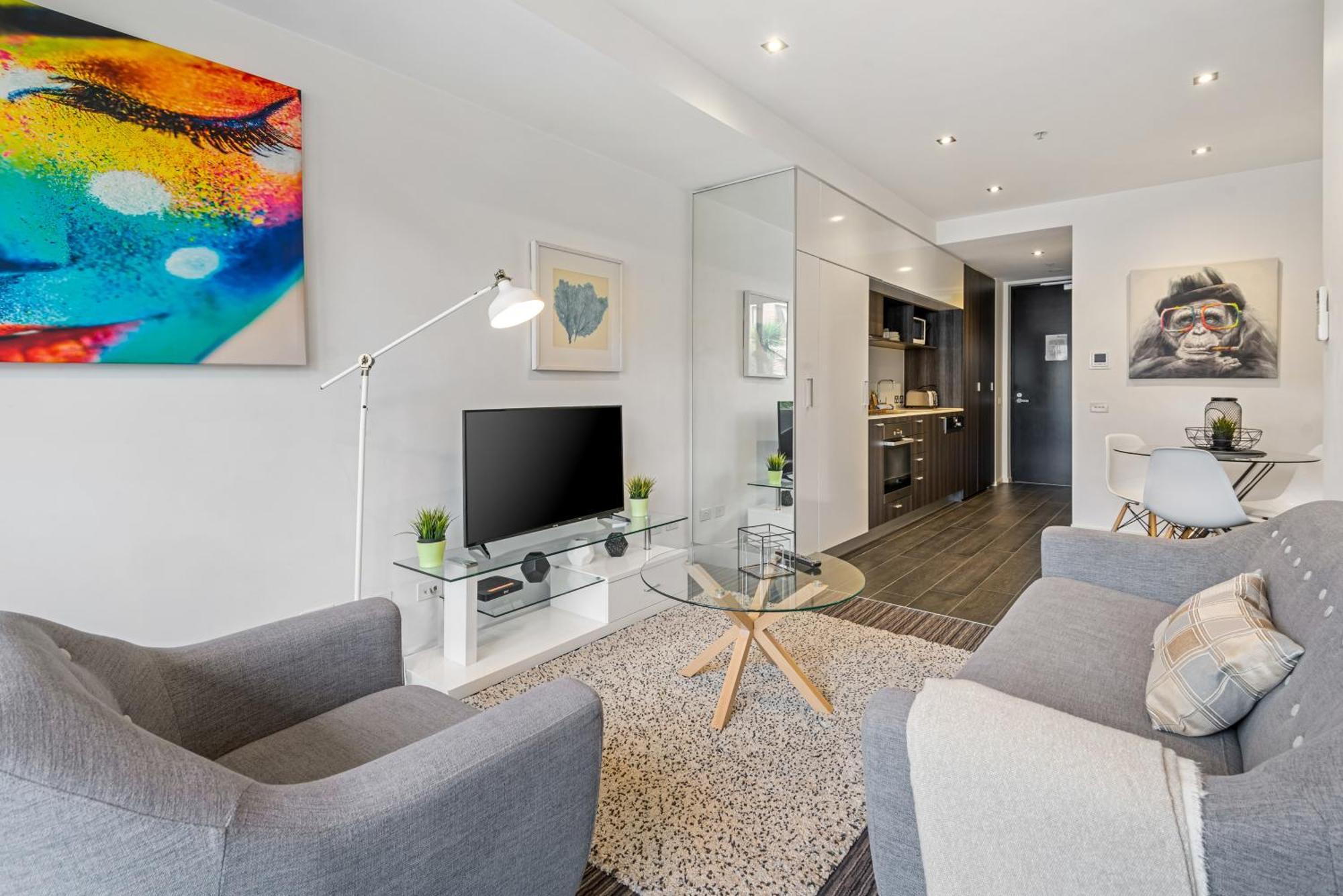 Complete Host Halo Apartments Melbourne Værelse billede